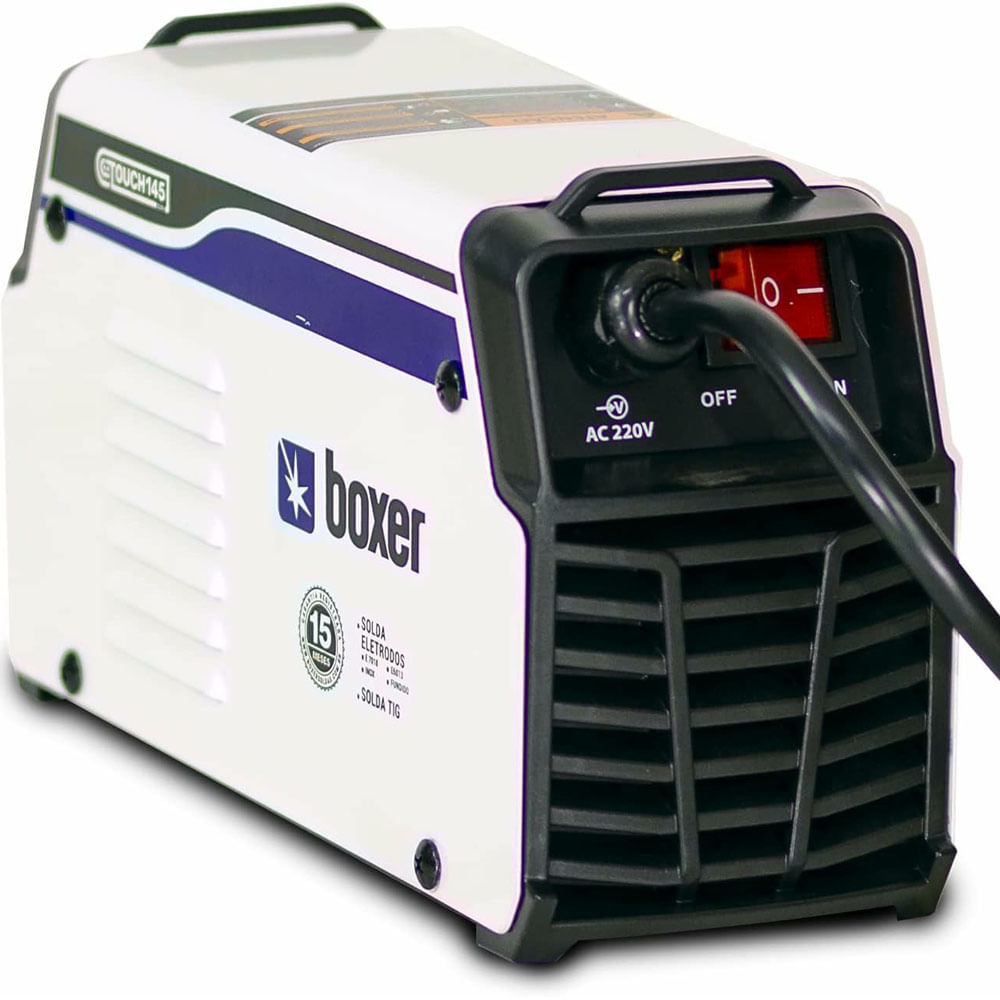 Máquina de Solda 140a Inversor Tig Touch145 Boxer