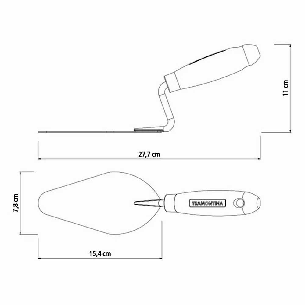 Colher Pedreiro N°06 Tramontina