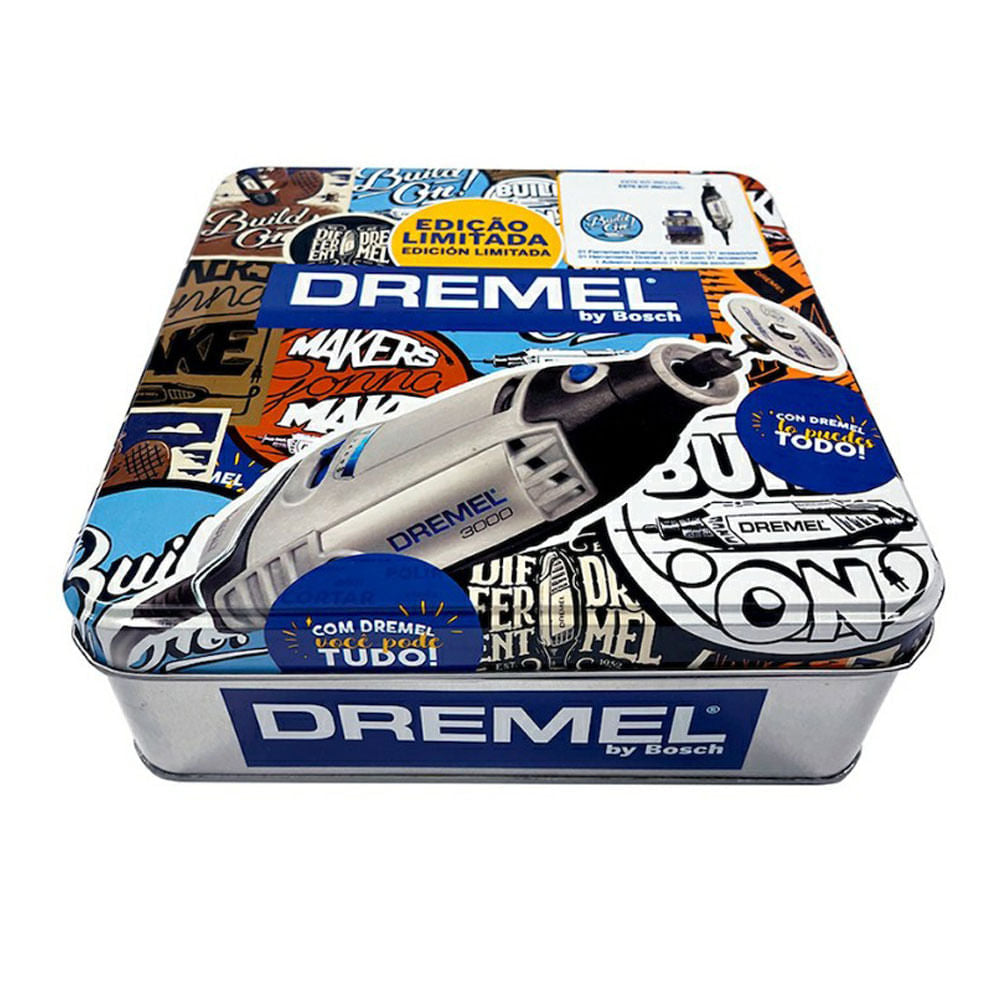 Micro Retifica 3000 Com/Acessorios 31 Peças DREMEL 0615A001ZX000