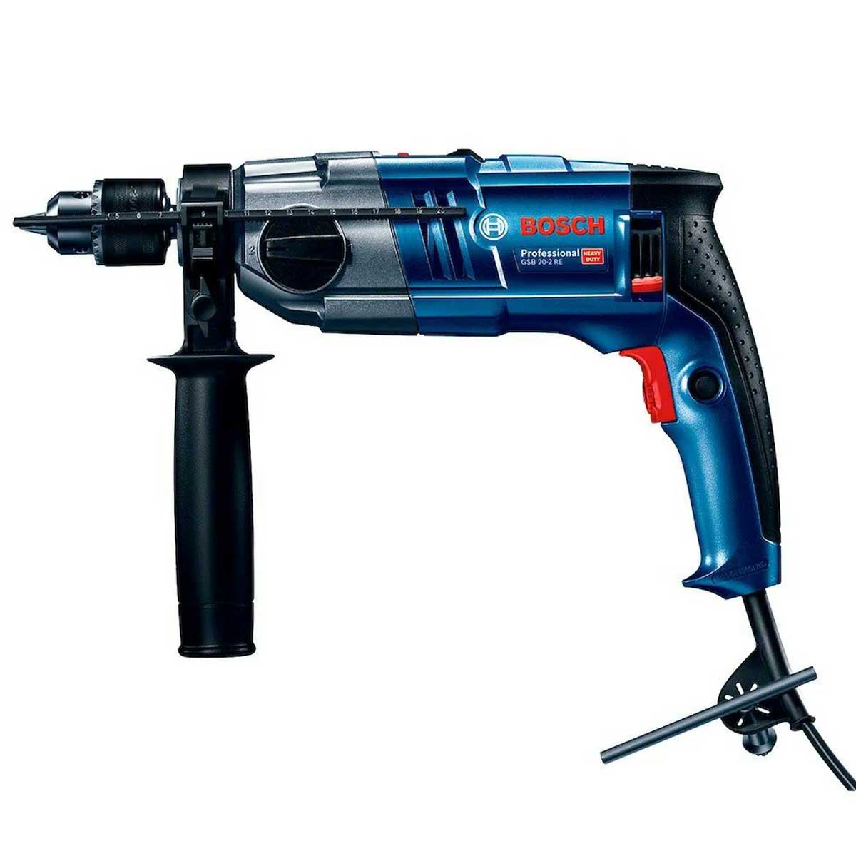 Furadeira Industrial Gsb-20-2re 13mm 1/2 Imp 800w C/Ch Bosch