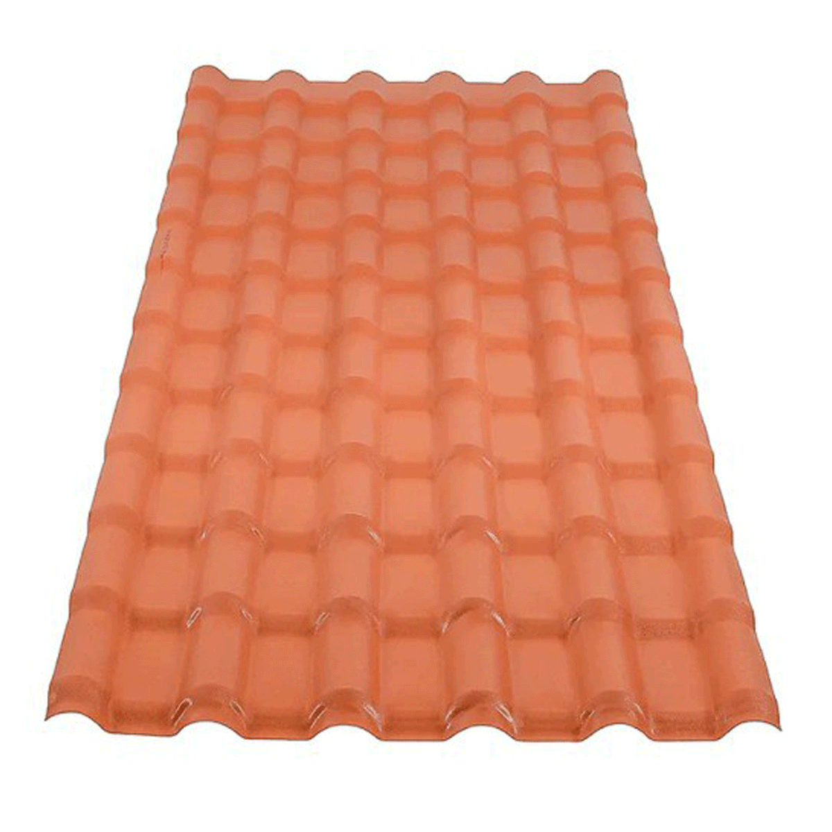 Telha Pvc Colonial Plan 2,41X0,88 Ceramica Nortelit
