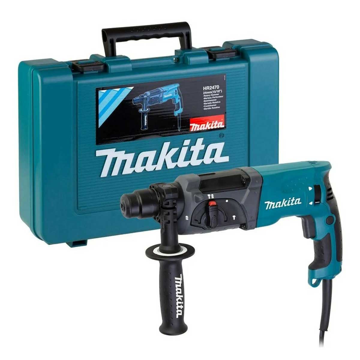 Martelete Combinado Rotativo / Romperdor 24mm 800w Makita