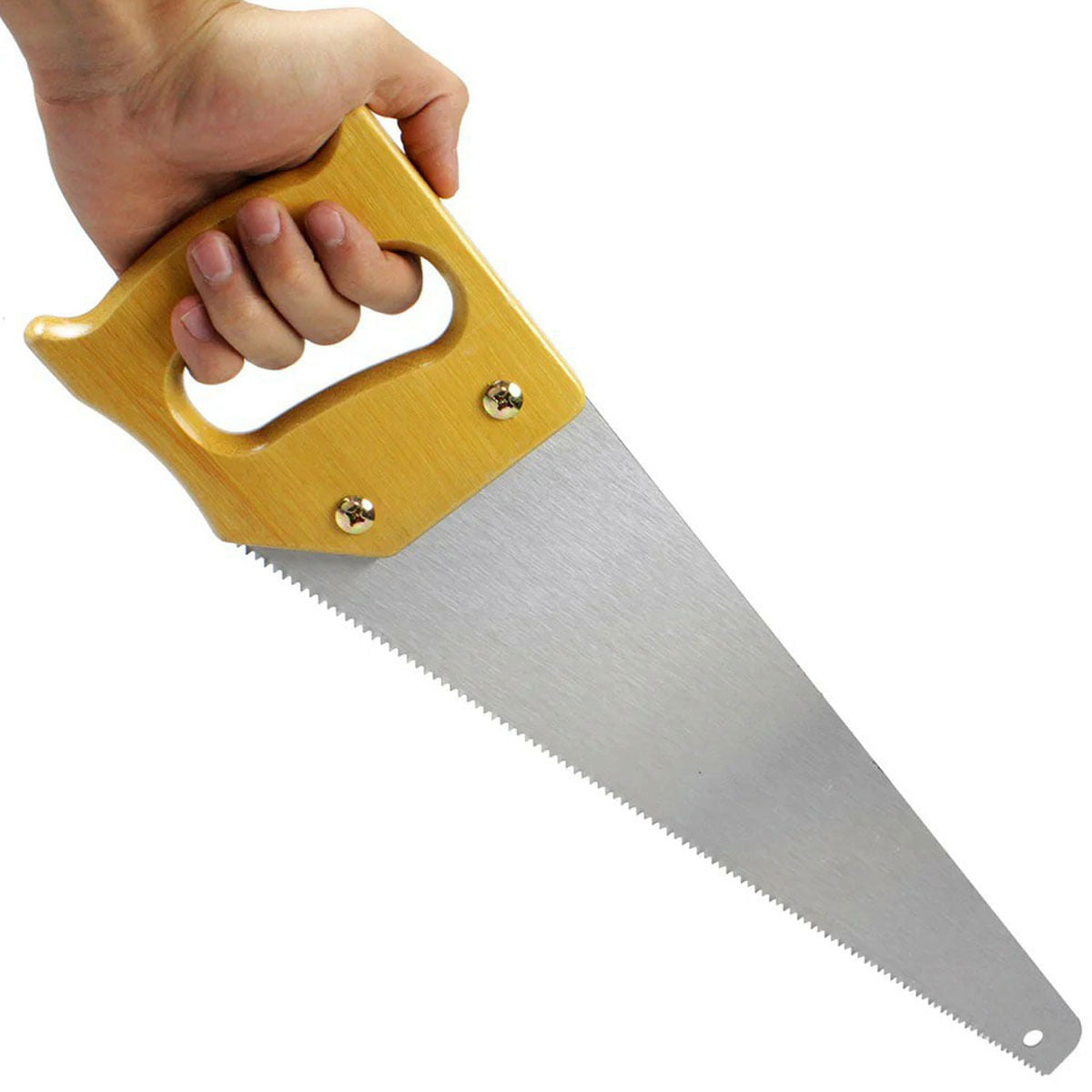 Serrote Utility 16" com 7 Dentes por Polegada e Cabo de Madeira Tramontina