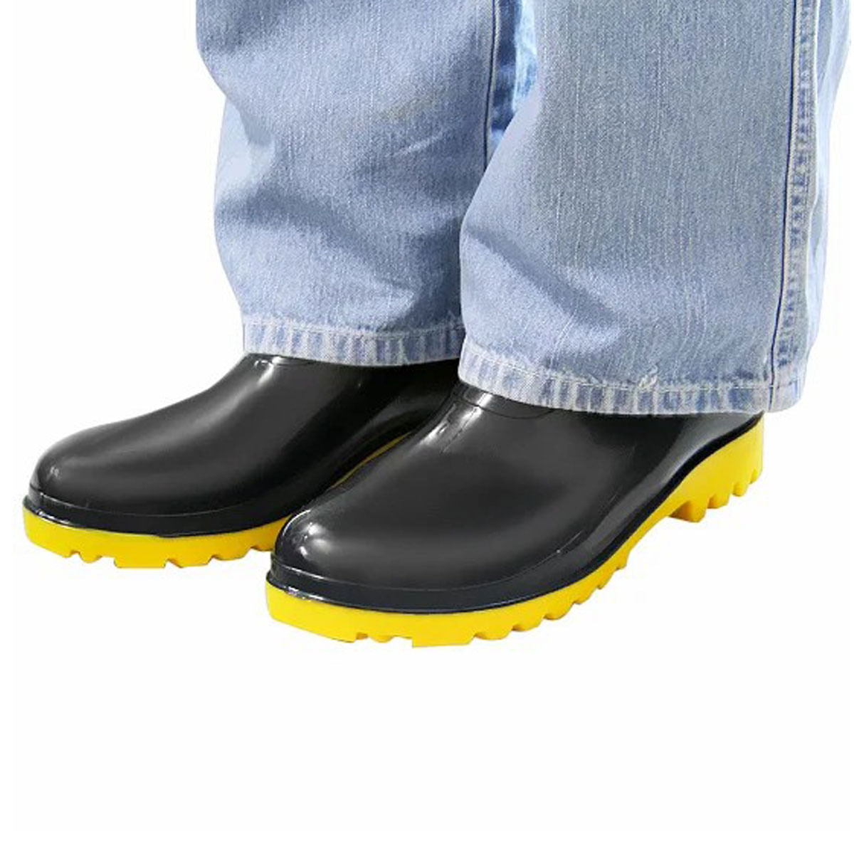 Bota Pvc Bracol PT/AM 16CM N42 CA37456 Sem/Forro