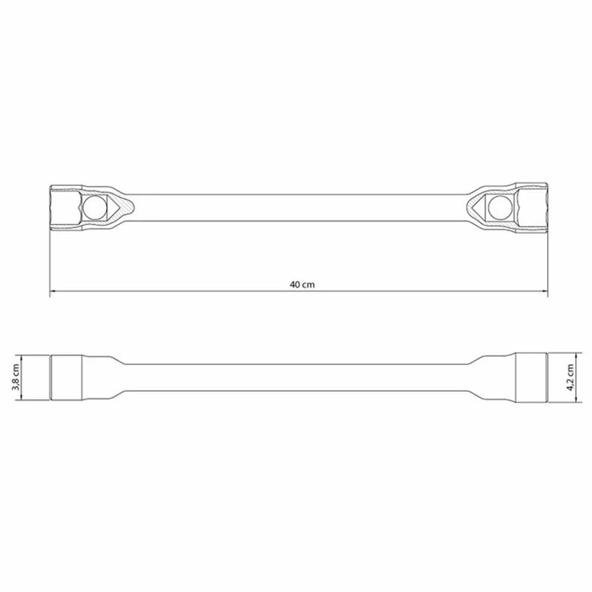 Chave de Roda 24x27 mm Tramontina