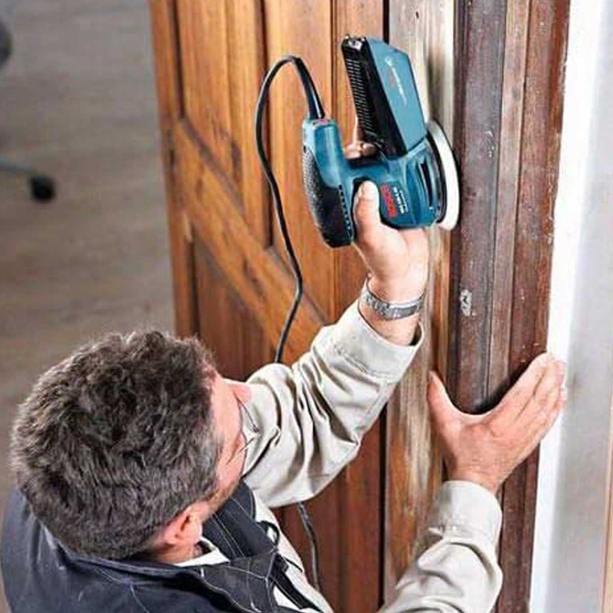 Lixadeira Orbital Bosch GEX 125-1 AE 250W  Coletor de Pó