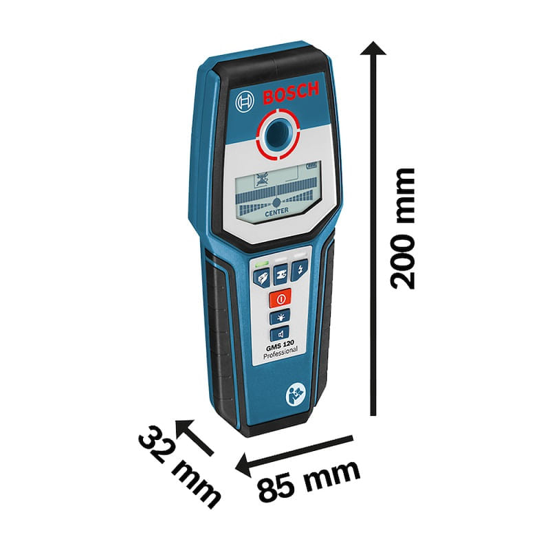 Detector de Materiais GMS120 Bosch