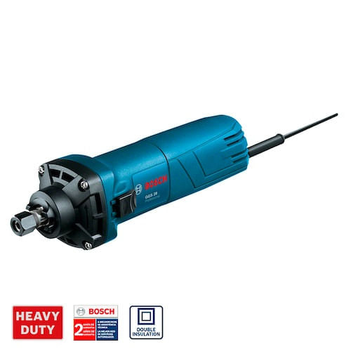 Retífica Reta Bosch GGS 28 500W 220V com 2 Chaves