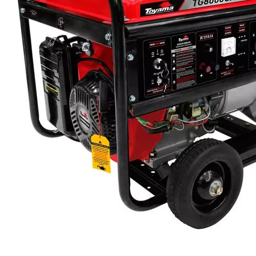 Gerador a Gasolina 6,6KVA Monofásico Partida Elétrica Toyama