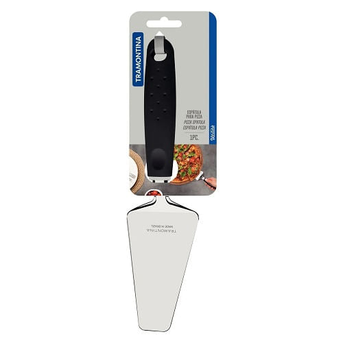 Espatula Para Pizza Tramontina Inox Com cabo preto