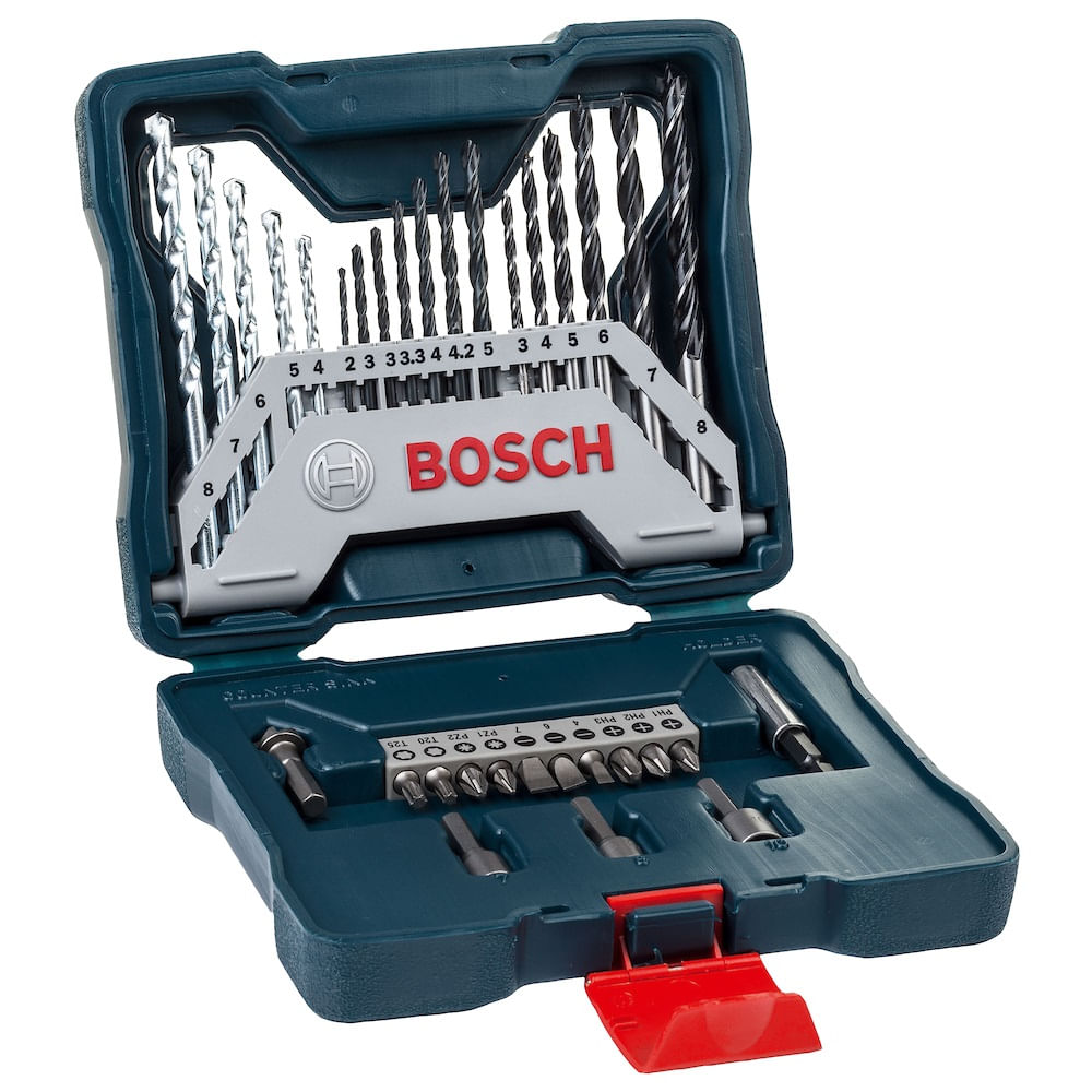 Jogo Bits Soquetes 33 Peças X-Line Bosch