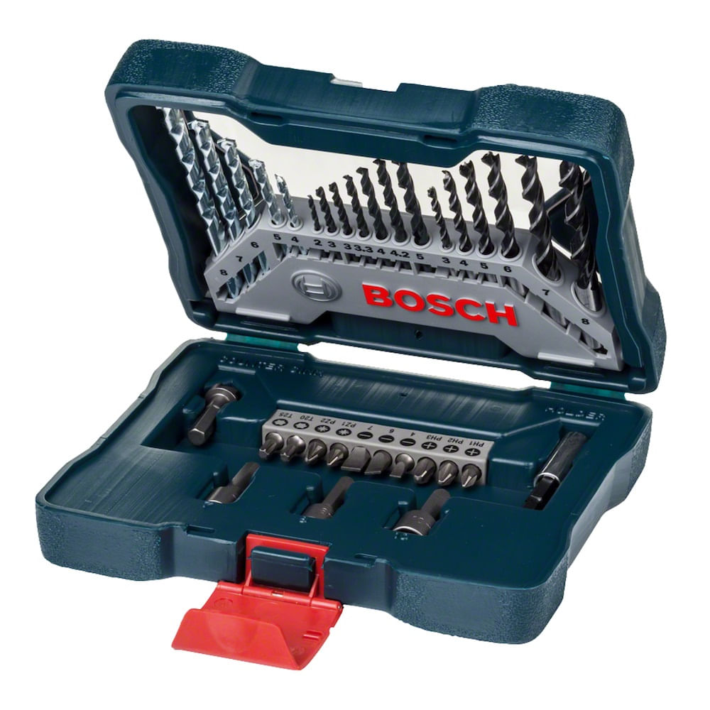 Jogo Bits Soquetes 33 Peças X-Line Bosch