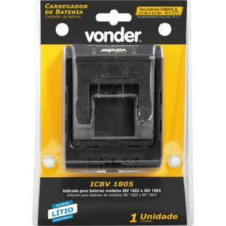 Carregador de Bateria 18V ICBV1805 BIVOLT Vonder