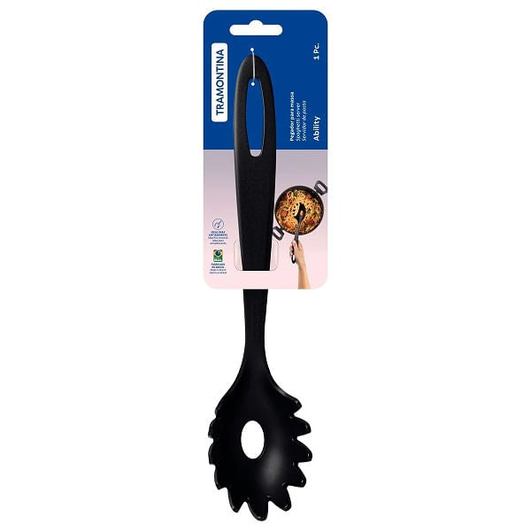 Pegador de Massa Tramontina Abilit Preto  25162100