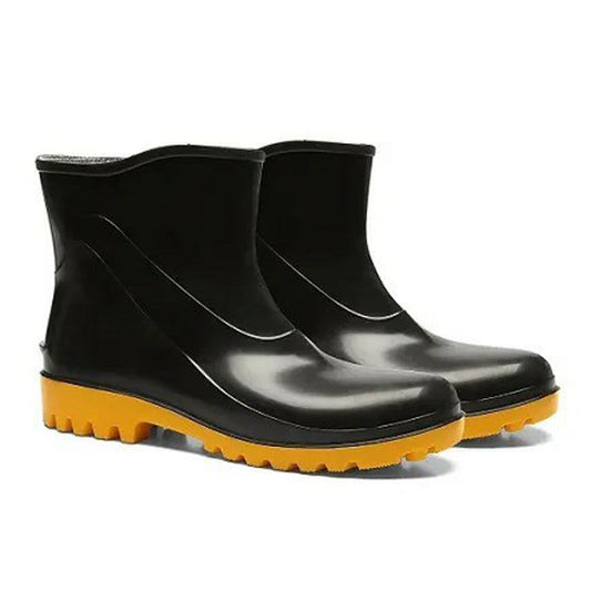 Bota Pvc Bracol PT/AM 16CM N43 CA37456 Sem/Forro