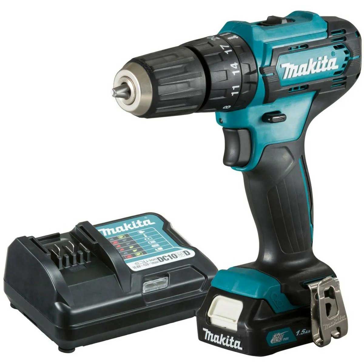 Combo Parafuseira+Aspirador Bateria 12,0V MAKITA