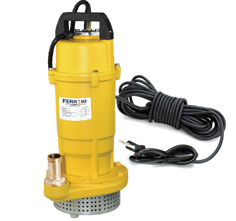 Bomba Submersa Ferrari Monofásico 0,50CV BS-16 Premium V-7000