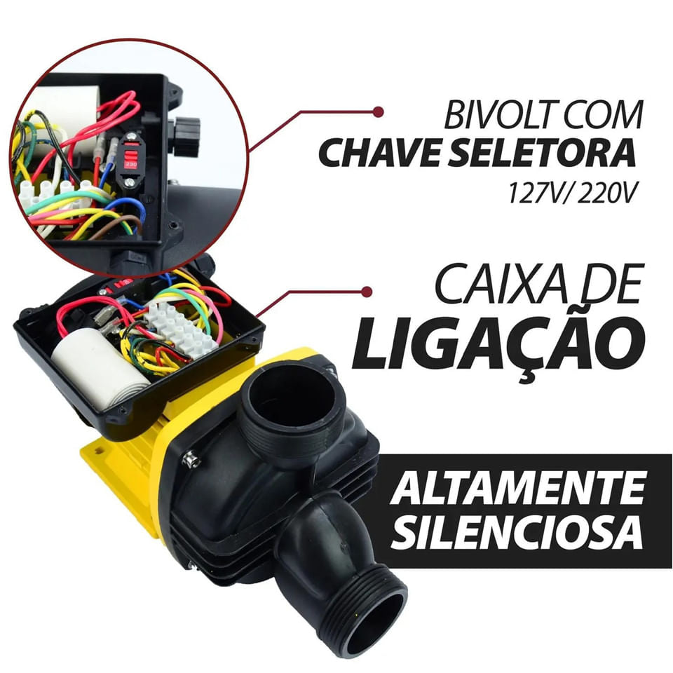 Motobomba Hidro Ferrari HMF-750 1,0CV 220V