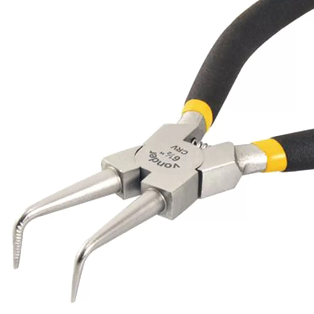 Alicate Para Anéis Internos Bico Curvo 6.1/2" 165mm Vonder