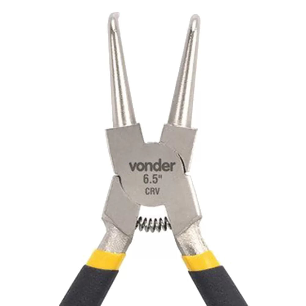 Alicate Para Anéis Internos Bico Curvo 6.1/2" 165mm Vonder