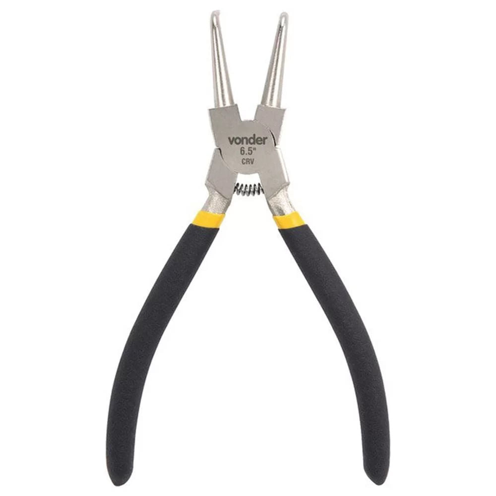 Alicate Para Anéis Internos Bico Curvo 6.1/2" 165mm Vonder