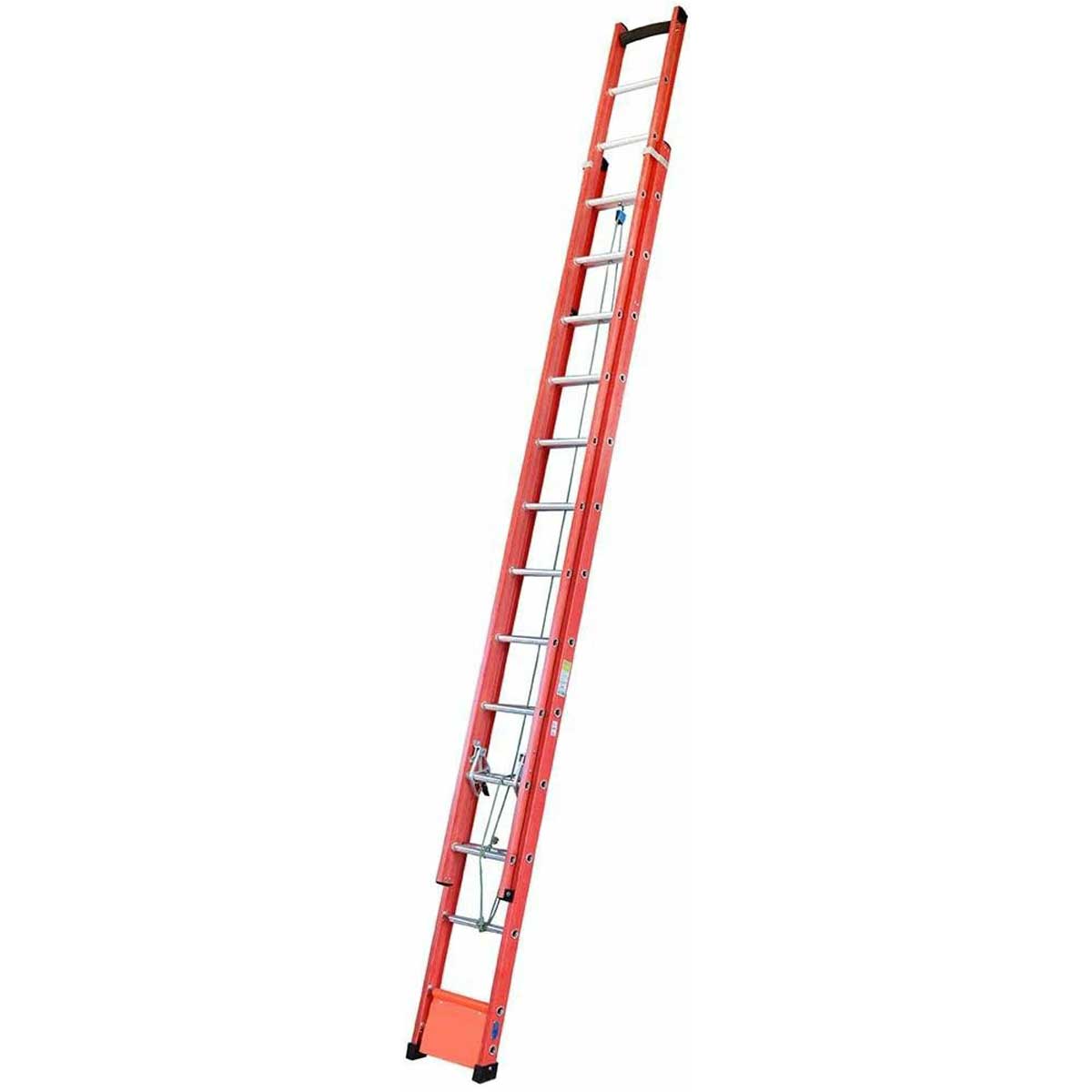 Escada Extensível 21 Degraus Síntese Tipo D Fibra de Vidro 3.9x6.6 Metros