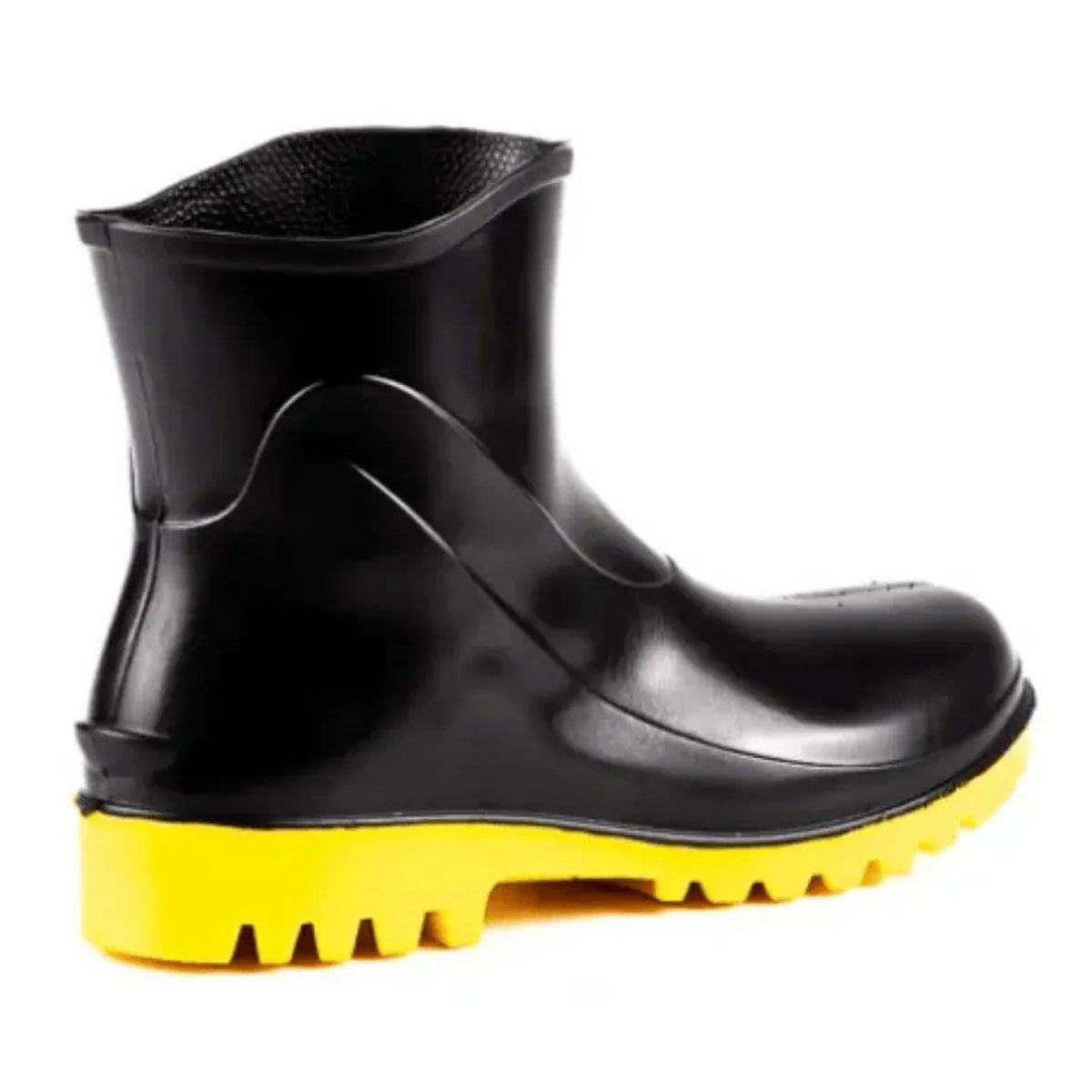 Bota Pvc Bracol PT/AM 16CM N37 CA37456 Sem/Forro