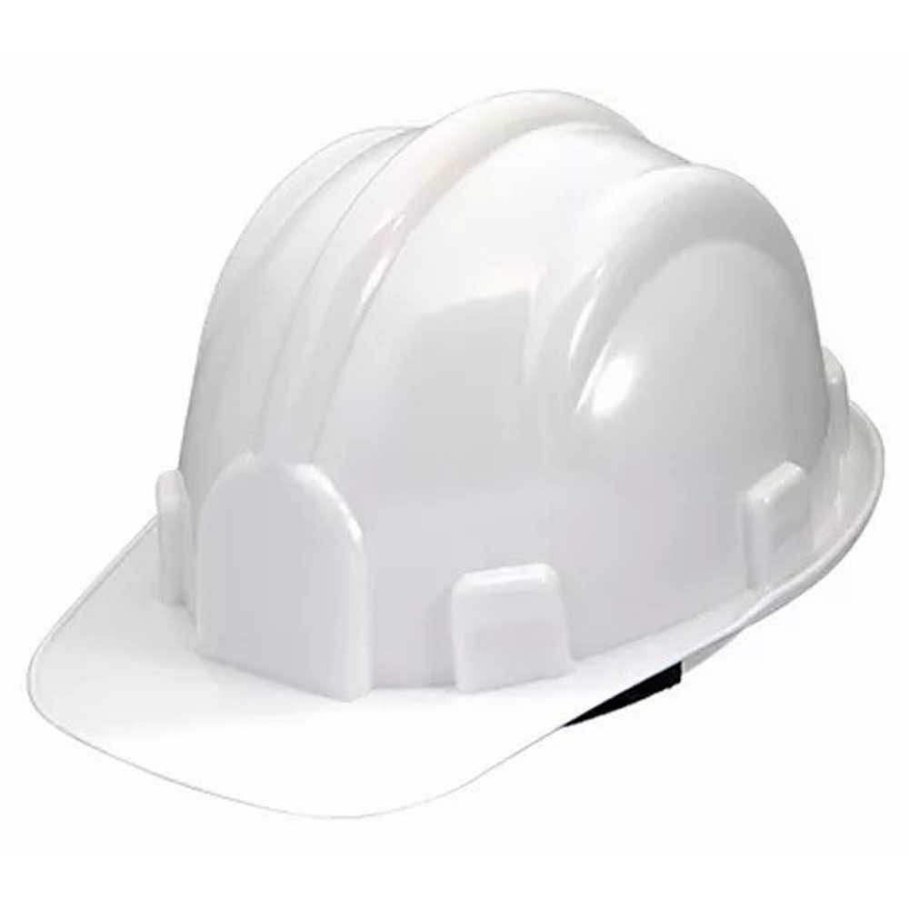 Capacete Aba Frontal Branco Com Carneira Deltaplus