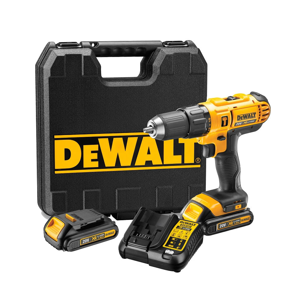 Parafusadeira /Furadeira Bateria 20,0V 1/2" Impacto Dewalt