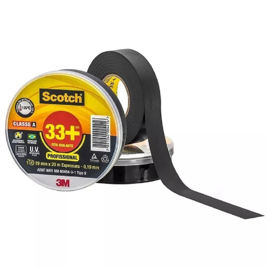 Fita Isolante Scotch 33+ 19mmx20m 3M