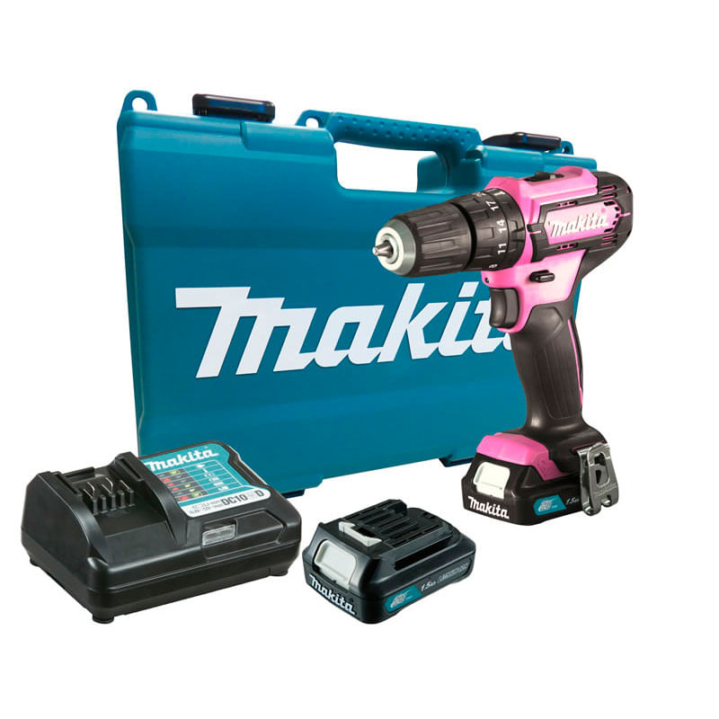 Parafusadeira/ Furadeira a Bateria Makita 12,0V 10MM  B HP333DWYEP