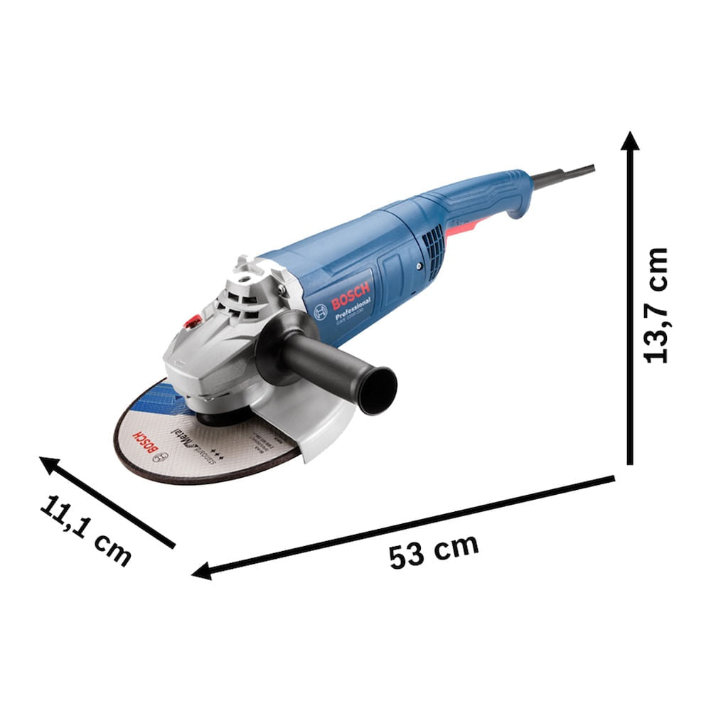 Esmerilhadeira Industrial gws-22-230 9"" 2200W Bosch