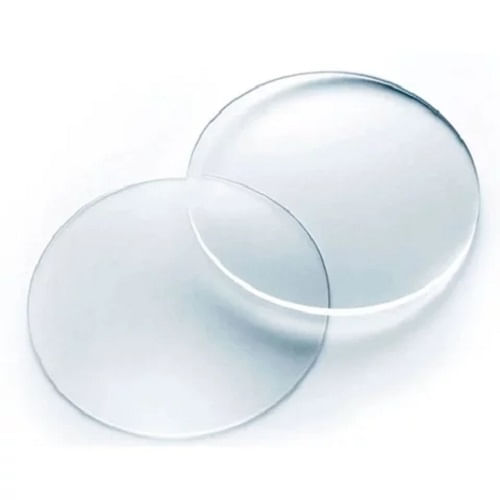 Lente Redonda Incolor 50x2,0mm Para Óculos Carbografite