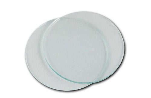 Lente Redonda Incolor 50x2,0mm Para Óculos Carbografite