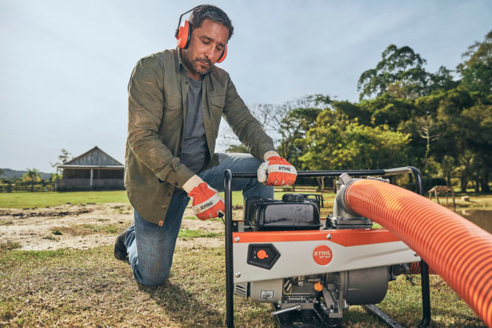 Motobomba á Gasolina Stihl WP 900 Centrifuga EHC 705