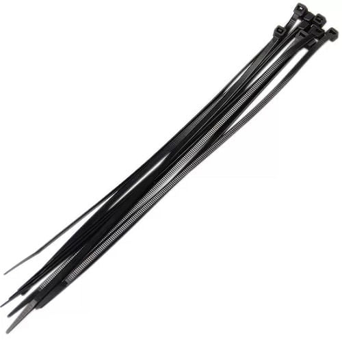 Abraçadeira De Nylon 400x4,8mm Com 10 Unidades Preta Vonder