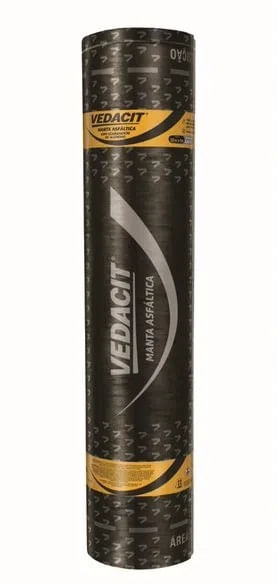 Manta Asfaltica 3MM Aluminio 3AL Vedacit 132521
