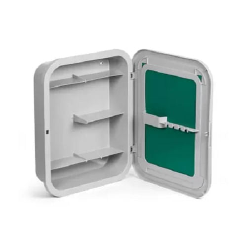 Armario Banheiro Atlas 30X37 Toalete Plástico Branco
