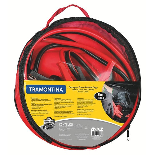 Cabo Para Transferir Carga 300a 3m Tramontina