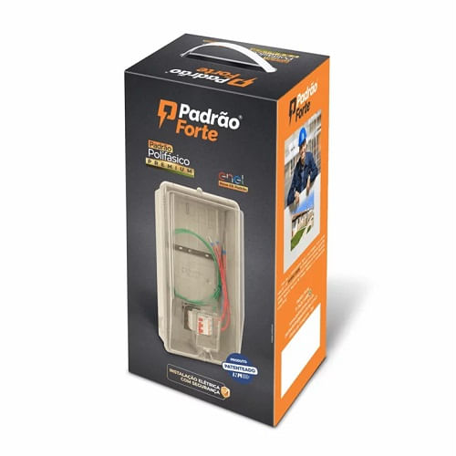 Kit Caixa Enel Padrão Forte Trifaisco 2'' ST  TRM0928