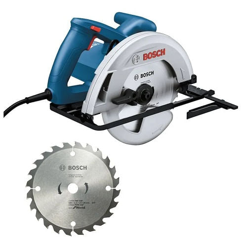 Serra Circular Elétrica Bosch 07.1/4  GKS 130+Disco