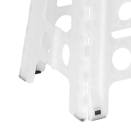 Banqueta Plástica Dobrável Branca 450mm Vonder