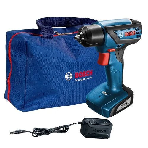 Parafusadeira/Furadeira à Bateria Bosch GSB 1000 12V SMART + Bolsa