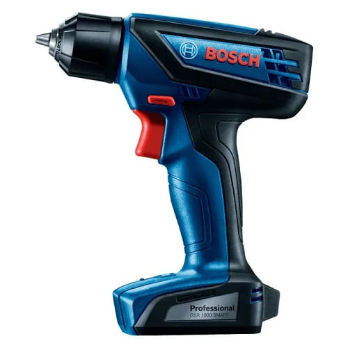 Parafusadeira Furadeira Bosch 12V GSB 1000 SMART Maleta + 33 acessorios