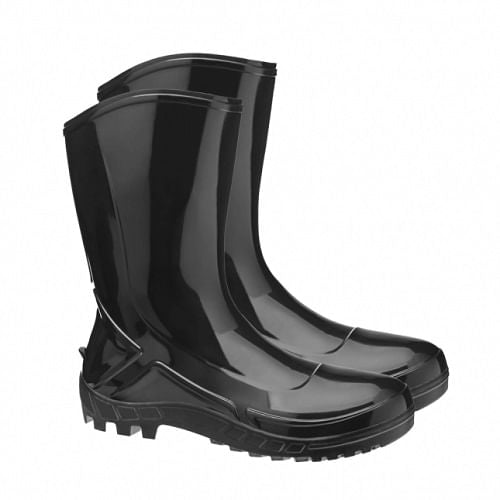 Bota PVC Preta 27cm Nº 38 Vulcaflex