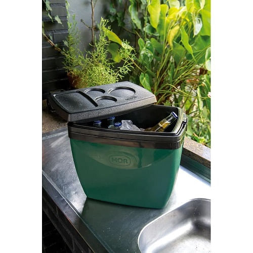 Caixa Térmica 26L Verde C/Preto Mor