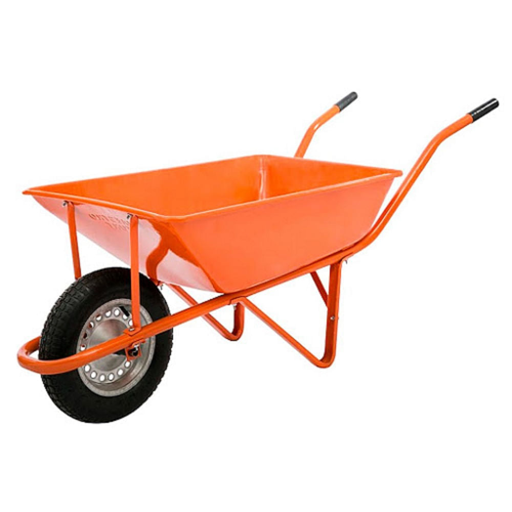 Carrinho Caçamba 67L Maestro 3.25X8 Laranja