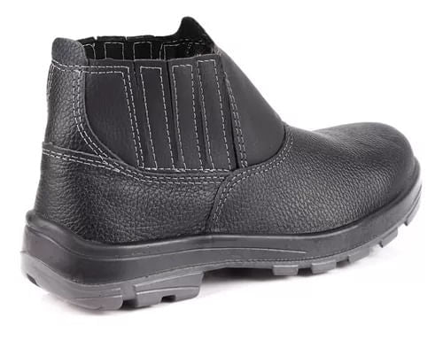 Bota Couro Bico Aço Com Elástico Usafe N°43 Bracol