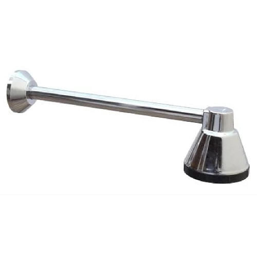 Chuveiro Plástico Fixo 4'' Cromado Franmig