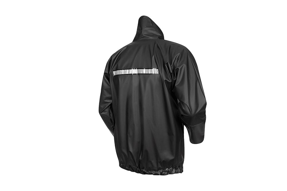 Conjunto Para Motoqueiro Pvc P Preto Motoboy Deltaplus